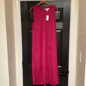 Banana Republic Fuchsia Maxi Dress, size L, 259